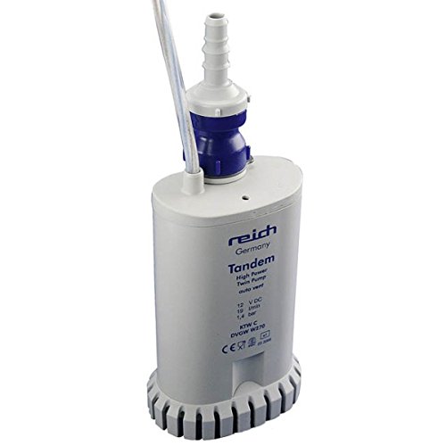 Reich Twin Submersible Pump With Check Valve And Automatic Ventilation