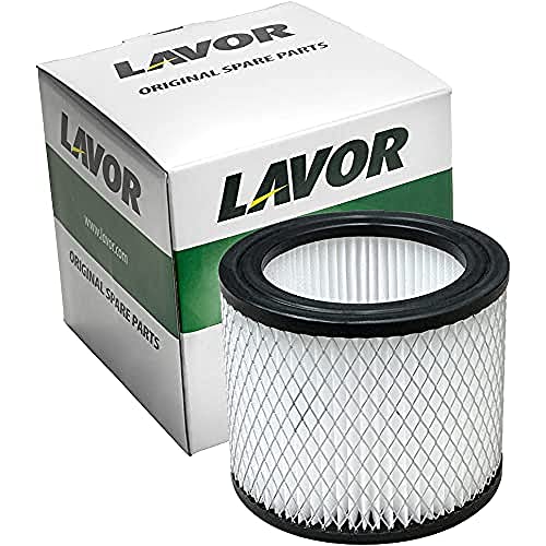 Lavor Filtro A Cartuccia Lavabile Per Aspiratori Per Serie Vac, Cf, Wt, Venti, Trenta, Rudy, Bianco, 1, 5.212.0155