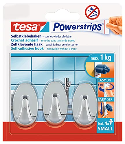 Tesa Powerstrips Hooks Small Oval