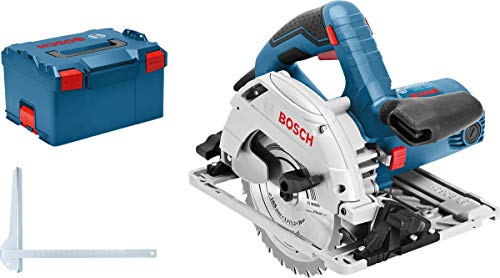 Bosch Professional Sega Circolare Gks 55 Gce (Motore Da 1350 Watt, Ø Lama: 165 Mm, Guida Parallela, 1 Lama, In L-Boxx 238)