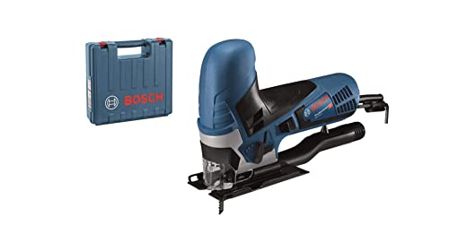 Bosch Professional Seghetto Alternativo Gst 90 E (650 Watt, 1 Lama, Kit Di Aspirazione, Protezione Antischegge, Profondità Di Taglio Nel Legno: 90 Mm,