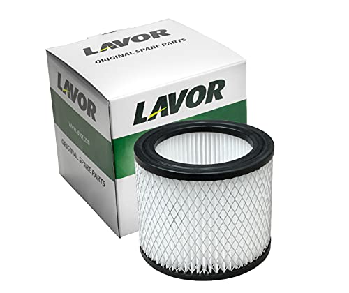 Lavor 5.212.0154 - Filtro A Cartuccia Lavabile Per Aspiracenere Ashley 800, Freddy, Kombo