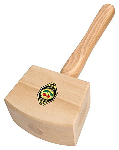 Kirschen, Martello Da Falegname Con Testa In Legno Di Faggio Chiara E Manico In Legno Di Frassino, 160Mm