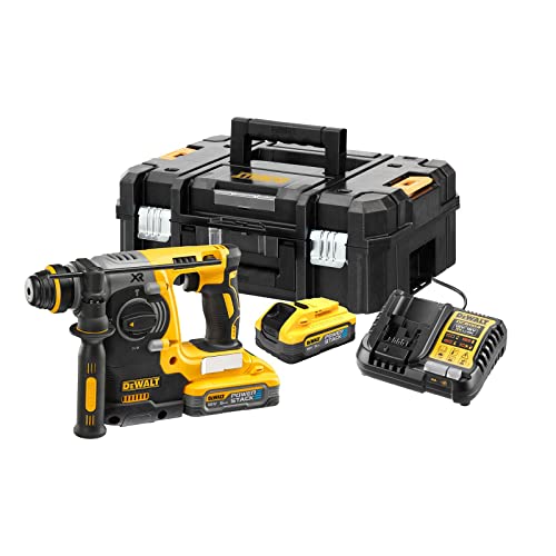 Dewalt Dch273H2T-Qw Tassellatore 18V Brushless 2 Batterie 5Ah Powerstack 26 Mm