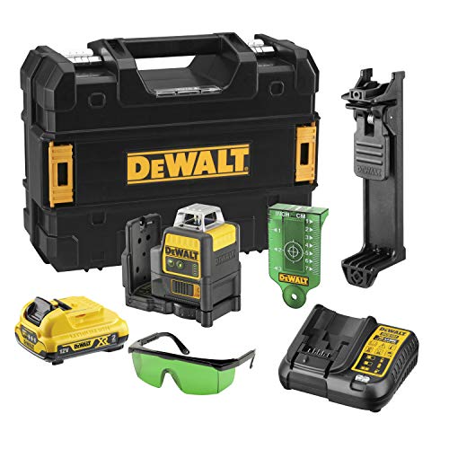 Dewalt Dce0811D1G-Qw Tracciatore Linee Laser 10.8 V, Nero