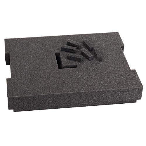 Bosch Professional Schiuma Per Valigetta L-Boxx 136 E Ls-Boxx 306, 8.5 Cm, Grigio