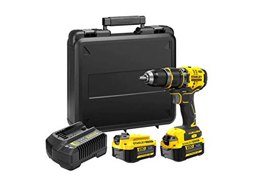 Stanley Fatmax Sfmcd721M2K-Qw Trapano Avvitatore A Percussione V20 Brushless Litio 18V - 4.0Ah