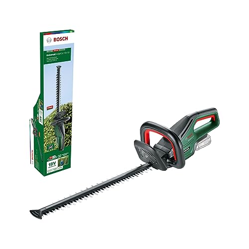 Bosch Home And Garden Tagliasiepi A Batteria Universalhedgecut 18V-50 (Senza Batteria, Sistema Da 18 Volt, Lunghezza Lama 50 Cm, In Confezione Di Cart
