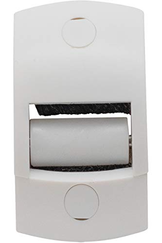Schellenberg 15651 Duo, Con Guarnizione A Spazzola E Rullo Guida Larghezza (Sistema, Senza Rimuovere La Cinghia Tapparella, Bianco, Maxi 23 Mm