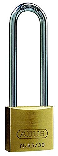 Abus 65/30Hb60 30Mm Brass Padlock Long Shackle