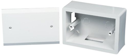 Electraline 60795 Scatola Portafrutti E Coperchio, Ip44, Grigio
