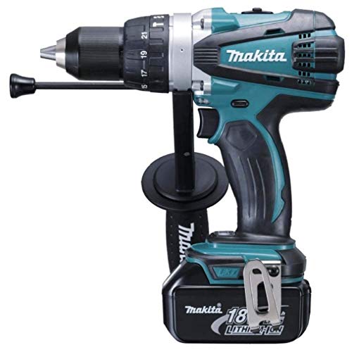 Makita Dhp458Rtj - Taladro Combinado 18V Litio 5,0 Ah Makpac