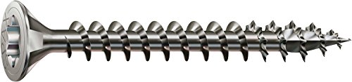 Spax, Viti Con T-Star Plus A Testa Svasata, Filettatura Totale A2, 4 X 30 Mm, 200 Pz.