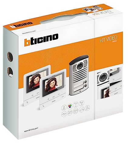 Bticino Kit Video Classe 100 V16B Bifamigliare, Linea 2000
