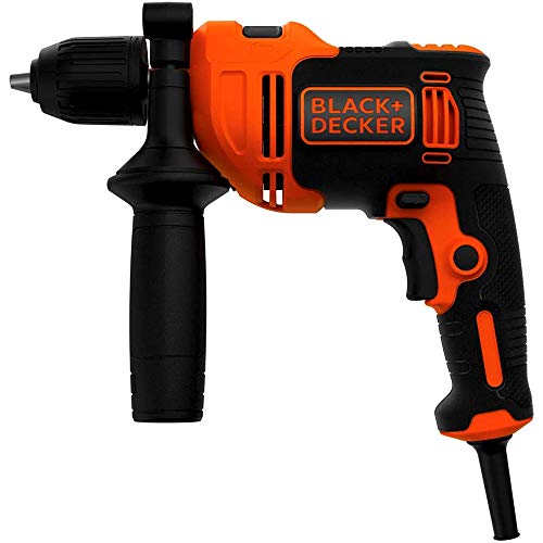 Black+Decker Beh550-Qs Trapano A Percussione In Cartone, 550W