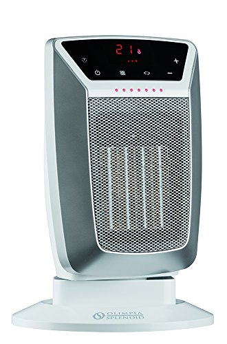 Olimpia Splendid 99449 Caldostile D Termoventilatore Ceramico 2000 W Con Timer, Telecomando E Oscillazione 90°