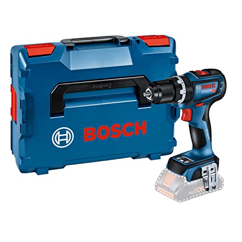 Bosch Professional 18V System Trapano-Avvitatore Con Percussione A Batteria Gsb 18V-90 C (Senza Batterie E Caricabatteria, In L-Boxx)