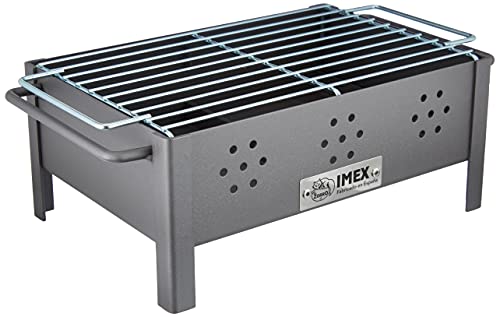 Imex El Zorro Barbacoa Sobremesa Parrilla Cincada 31X21X14Cm