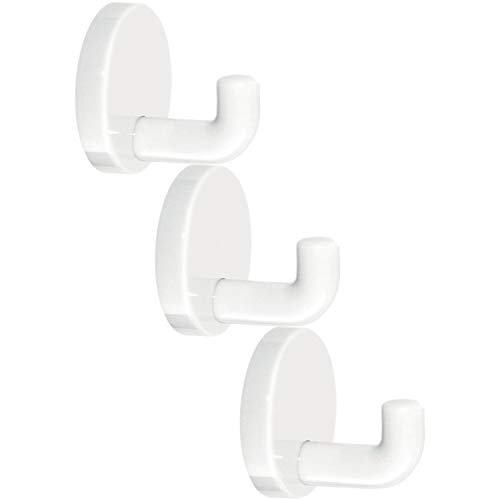 Vasalat Hewi 801.90.010 - Set Di 3 Ganci Da Parete, Colore: Bianco Puro