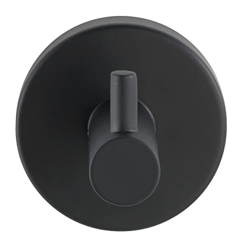 Percha De Acero Inoxidable Bosio Negro Mate