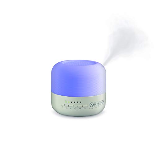 Olimpia Splendid Astomi Sound Aroma Diffusore Umidificatore Con Cromoterapia E Timer, Speaker Bluetooth Per Musica