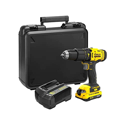 Stanley Elettrico Trapano Batteria 2 X 2Ah 18V Percussione