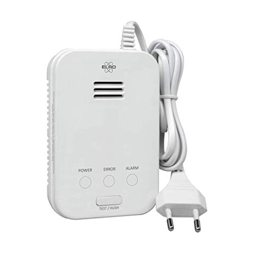 Elro Fg4000P Rilevatore Di Gas Naturale (Metano) Rilevatore Di Gas - 230V - Bianco