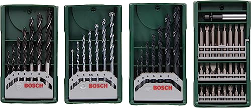 Bosch Accessories 2607017071 - Set Fai Da Te: Bit E Bit Multipack, Nero