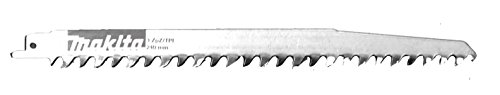Makita P-47123 - Blister De 5 Sierras De Sable Hcs/Cv Para Maderas Humedas Corte Rapido 220Mm 3 Dpp Tipo C
