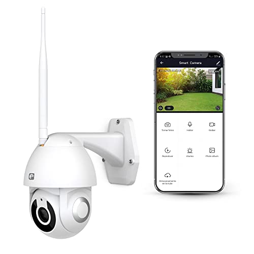 Garza Gz Camara Smart Wifi Ext Ip66 360º 1080P Hd