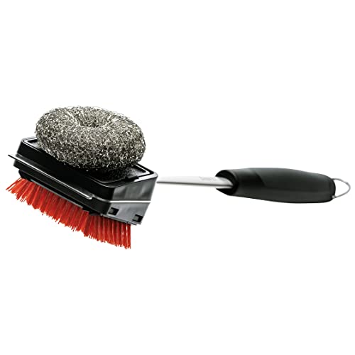 Char-Broil Hot & Cool-Clean Premium, Spazzola, Colore: Nero, 140044