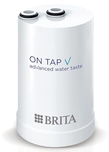 Brita On Tap V (600L) Cartuccia Di Ricambio Per Filtro Dell'Acqua - Per Acqua Sostenibile E Buon Sapore, Riduce Micro Particelle, Metalli Pesanti E Al