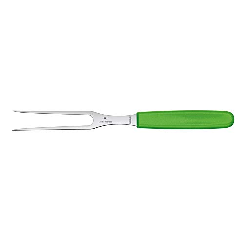 Victorinox Swiss Classic, Forchettone Da Griglia Da 15 Cm In Acciaio Inox, Lavabile In Lavastoviglie, Verde
