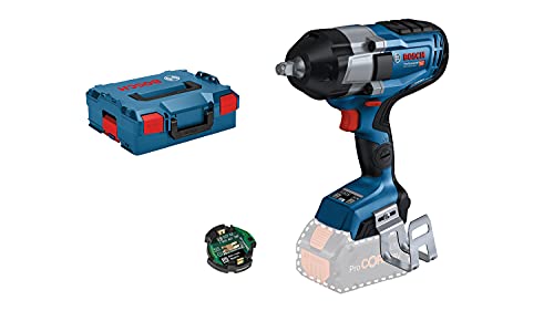 Bosch Professional Biturbo Avvitatore A Massa Battente A Batteria Gds 18V-1000 C (Coppia Ser. 1.000 Nm, Coppia Spun. 1.600 Nm, Batt. E Caricabatteria