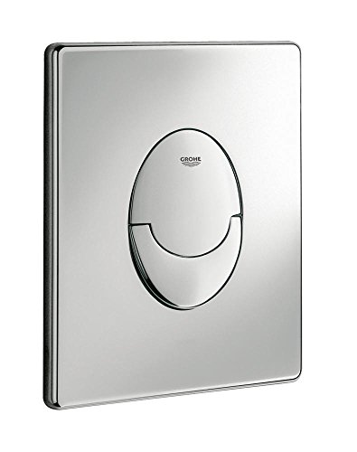 Grohe Skate Air Piastra Di Azionamento, Cromo, 38505000, 8.15 X 6.61 X 0.01 Cm; 386 Grammi