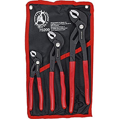 Kraftmann 75209 - Set Pinze Per Pompa Dell'Acqua, 3 Pezzi