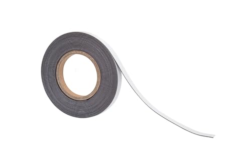 Maul Hebel Magnetband, Länge: 10 M, Breite: 25 Mm, Schwarz
