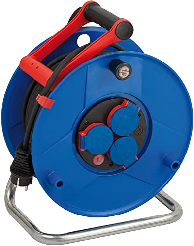 Brennenstuhl 1208230 H05Rr-F 3G1,5 3Ac Outlet(S) 50M Prolunghe E Multiple, Nero