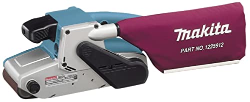 Makita 9404J Levigatrice A Nastro, Con Custodia Makpac, 1010 W, 100 X 610 Mm