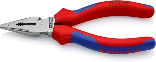 Knipex Pinza Universale Con Testa A Punta Bonderizzata Nera, Rivestiti In Materiale Bicomponente 145 Mm 08 22 145