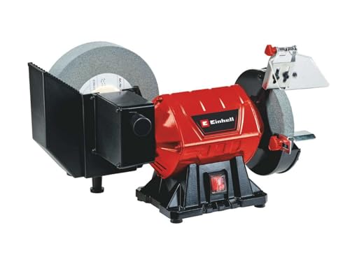 Einhell Tc-Wd 200/150 Smerigliatrice Da Banco Ad Acqua (Tensione 220-240 V, Potenza 170 W, Giri Min. Secco 2980 Acqua 134, Mola Secco Ø150 X Ø32 Grana