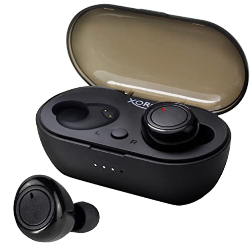 Xoro Khb 25 - Auricolari Bluetooth (Bt 5.0, Tws, Scatola Di Ricarica), Colore: Nero