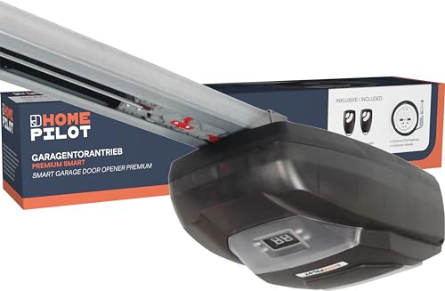 Homepilot - Azionatore Per Garage Premium Smart | Controllo Pratico Della Porta Garage Dall'App! Adatto Per Porte Basculanti/Sezionali Fino A 12,5 M².