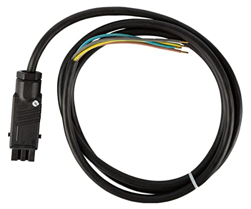 Schellenberg 17142 Pacchetto, Spina Stak3 Con Cavo A 4 Fili Per Tende Da Esterno, Collega Raffstore Motor Plus Con Un Elemento Di Controllo, Nero, 1,5