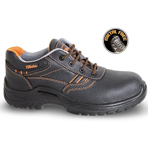 7200Bkk 37-Zapatos De Piel Plena Flor