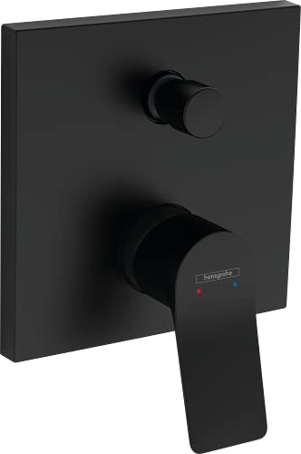 Hansgrohe Vivenis Miscelatore Monocomando Vasca Ad Incasso, Nero Opaco, 75415670