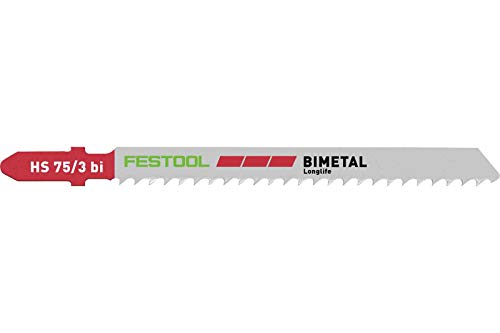 Festool Hoja De Calar Hs 75/3 Bi/5 Plastics Solid Material