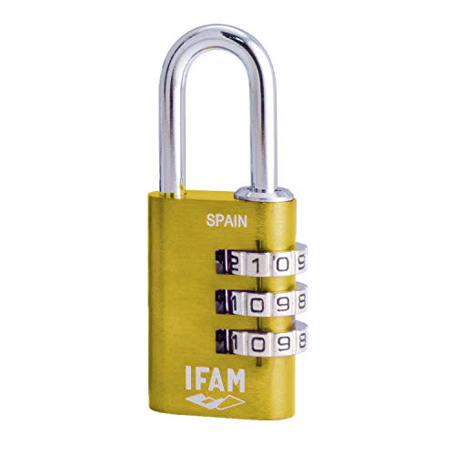 Ifam Candado Col Combi30 Amarillo