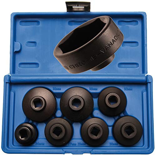 Juego De Cazoletas Para Filtros De Aceite | Ø 24-38 Mm | 7 Piezas