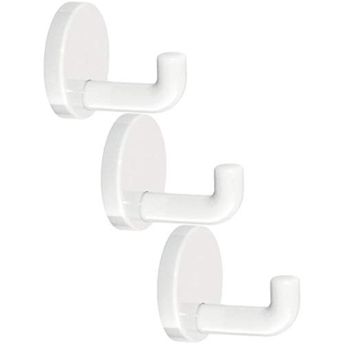 Vasalat Hewi 477.90.010 - Set Di 3 Ganci Singoli T45, Colore: Bianco Puro